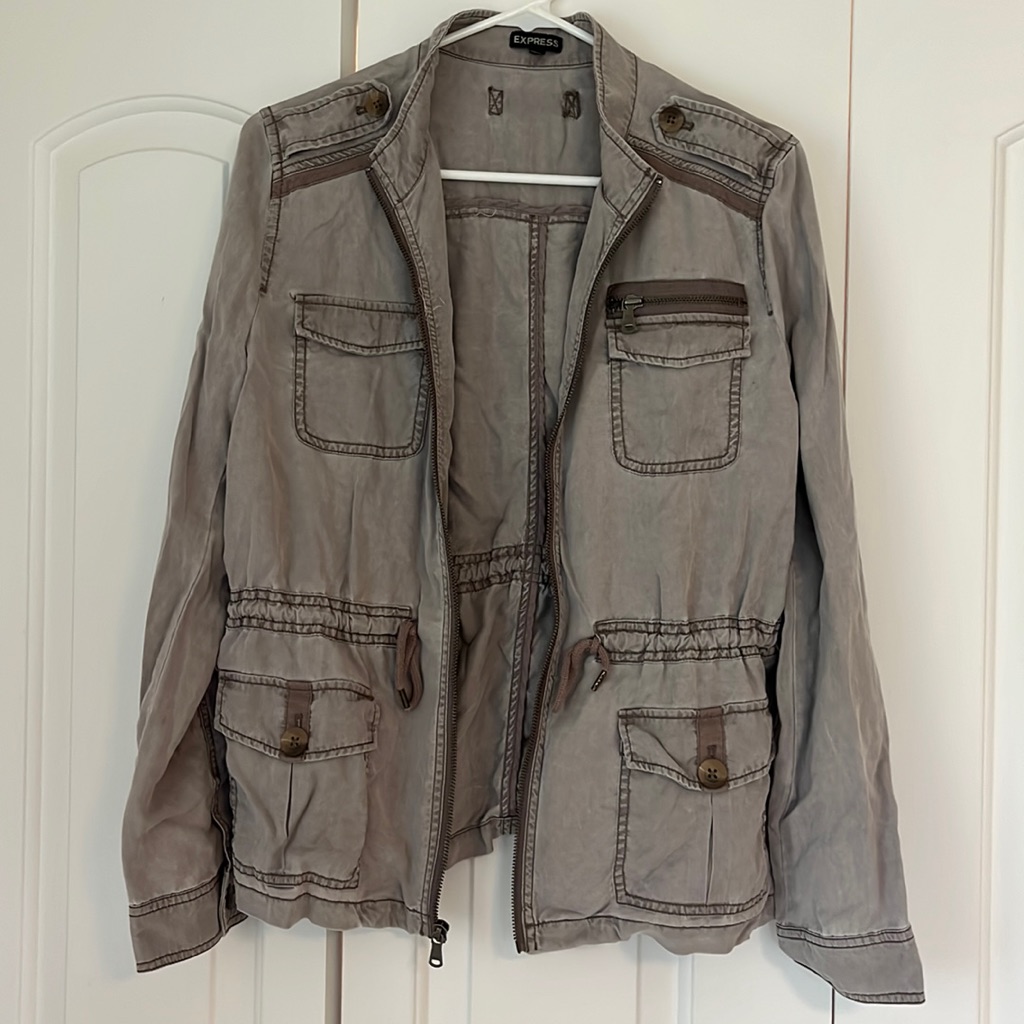 Muave Utility Jacket Medium